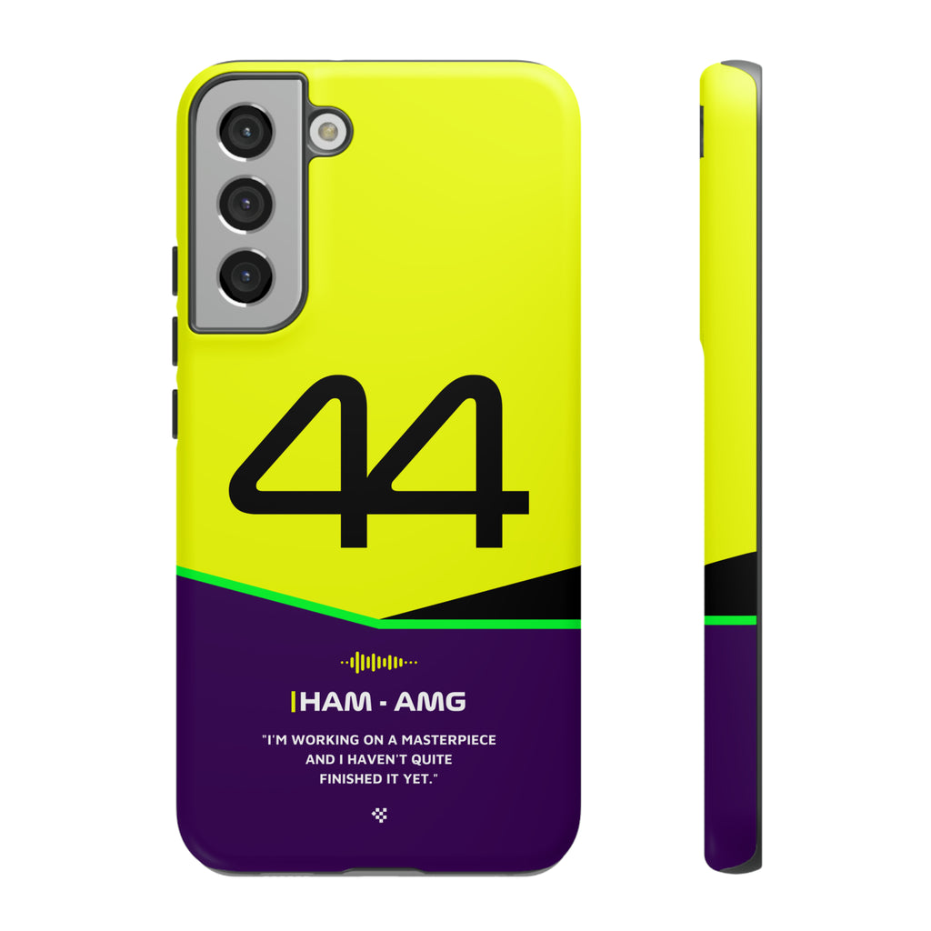 Lewis Hamilton F1 Helmet Phone Case 2024 - NEVERLESS