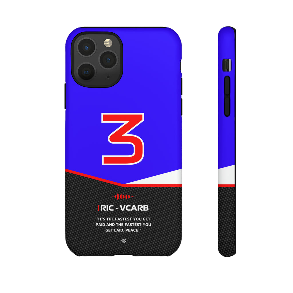 Daniel Ricciardo F1 Car Phone Case 2024 - NEVERLESS