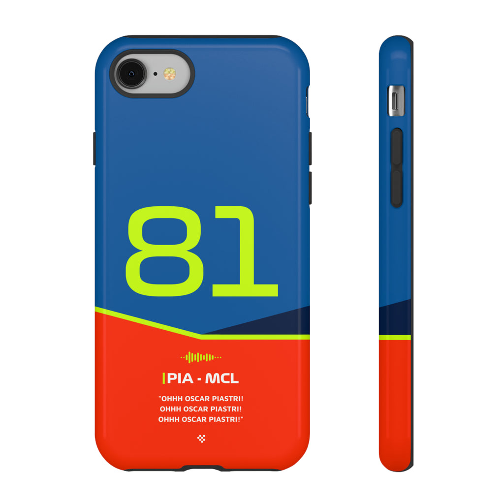 Oscar Piastri F1 Helmet Phone Case 2024 - NEVERLESS