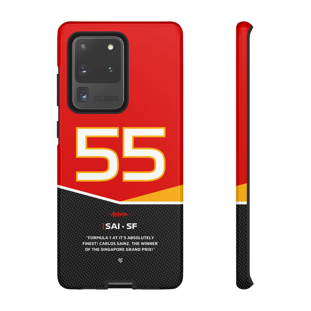 Carlos Sainz F1 Car Phone Case 2024 - NEVERLESS