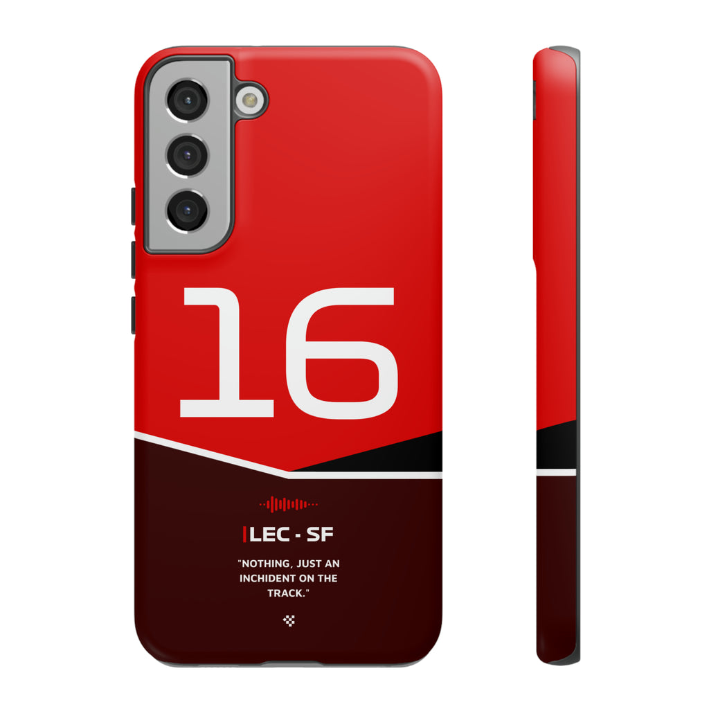 Charles Leclerc F1 Helmet Phone Case 2024 - NEVERLESS
