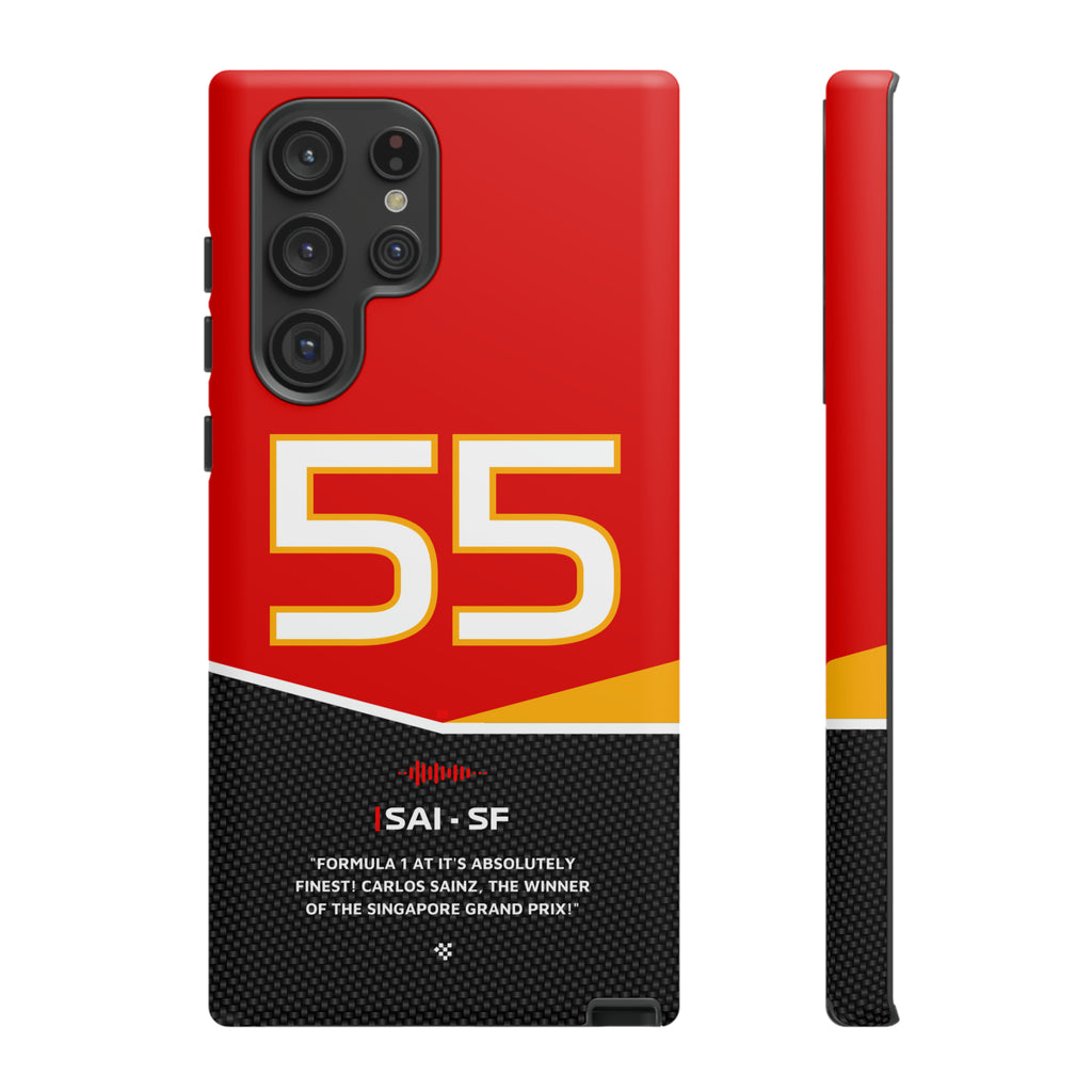 Carlos Sainz F1 Car Phone Case 2024 - NEVERLESS