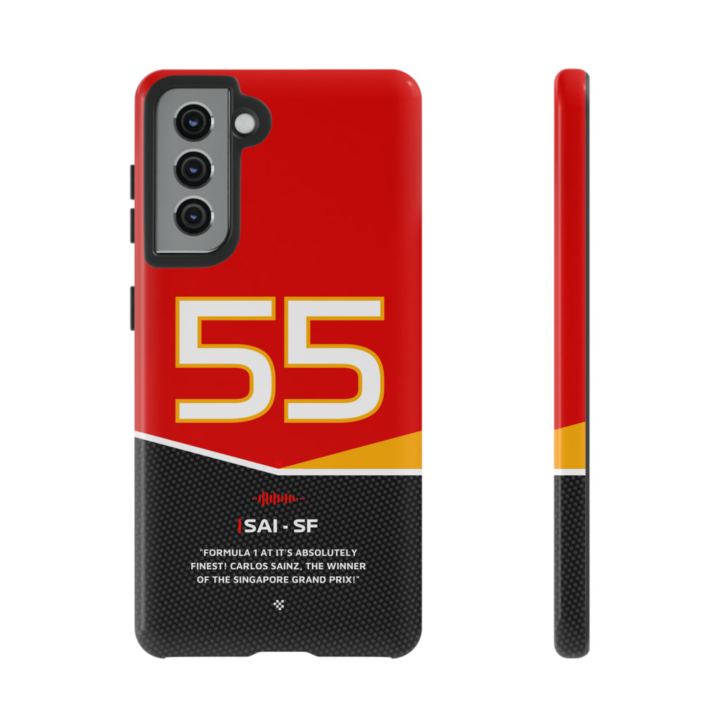 Carlos Sainz F1 Car Phone Case 2024 - NEVERLESS