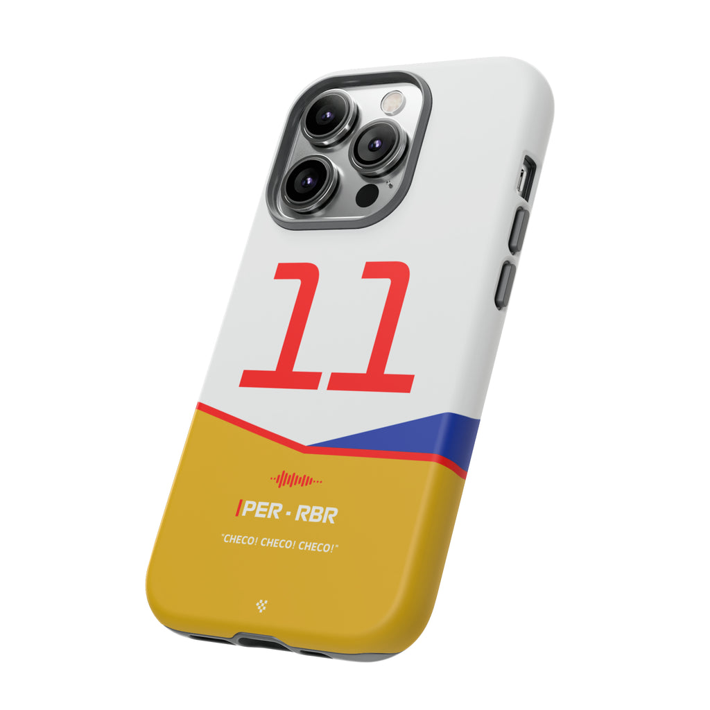 Sergio Perez F1 Helmet Phone Case 2024 - NEVERLESS