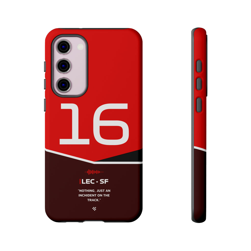 Charles Leclerc F1 Helmet Phone Case 2024 - NEVERLESS