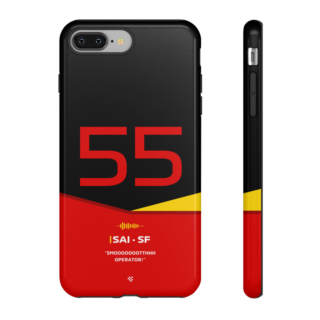 Carlos Sainz F1 Helmet Phone Case 2024 - NEVERLESS