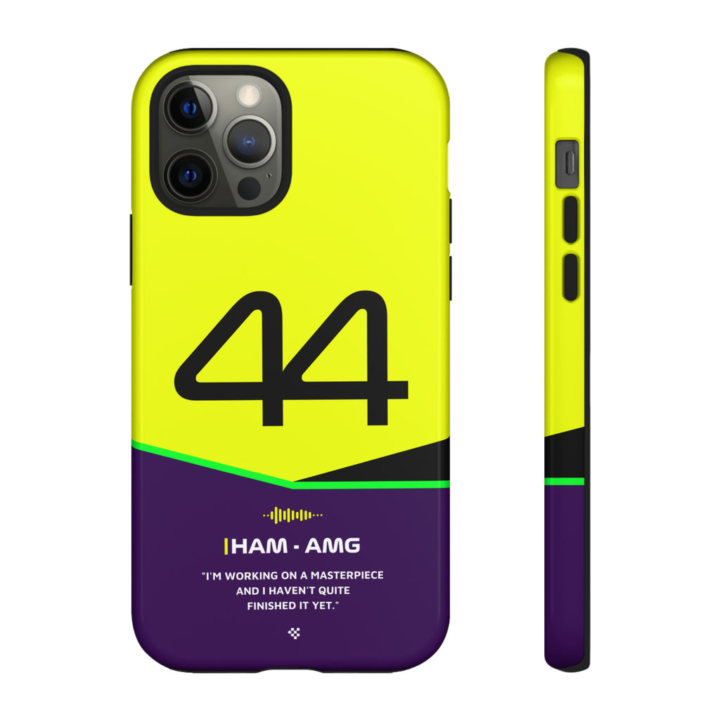 Lewis Hamilton F1 Helmet Phone Case 2024 - NEVERLESS