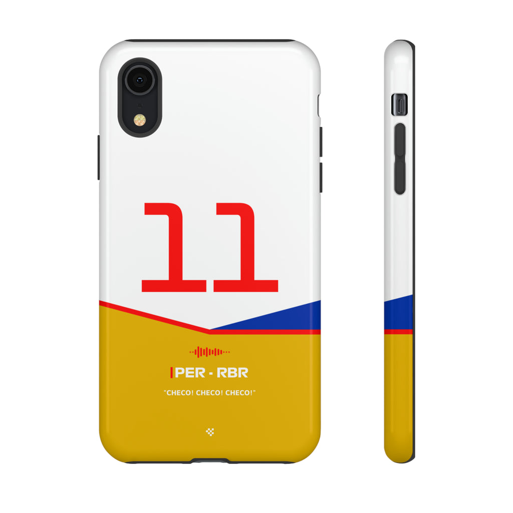 Sergio Perez F1 Helmet Phone Case 2024 - NEVERLESS