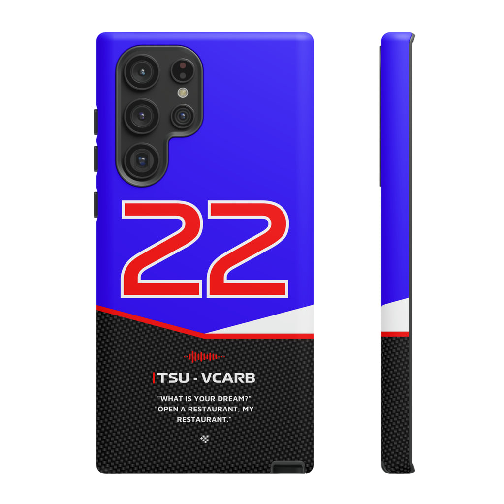 Yuki Tsunoda F1 Car Phone Case 2024 - NEVERLESS
