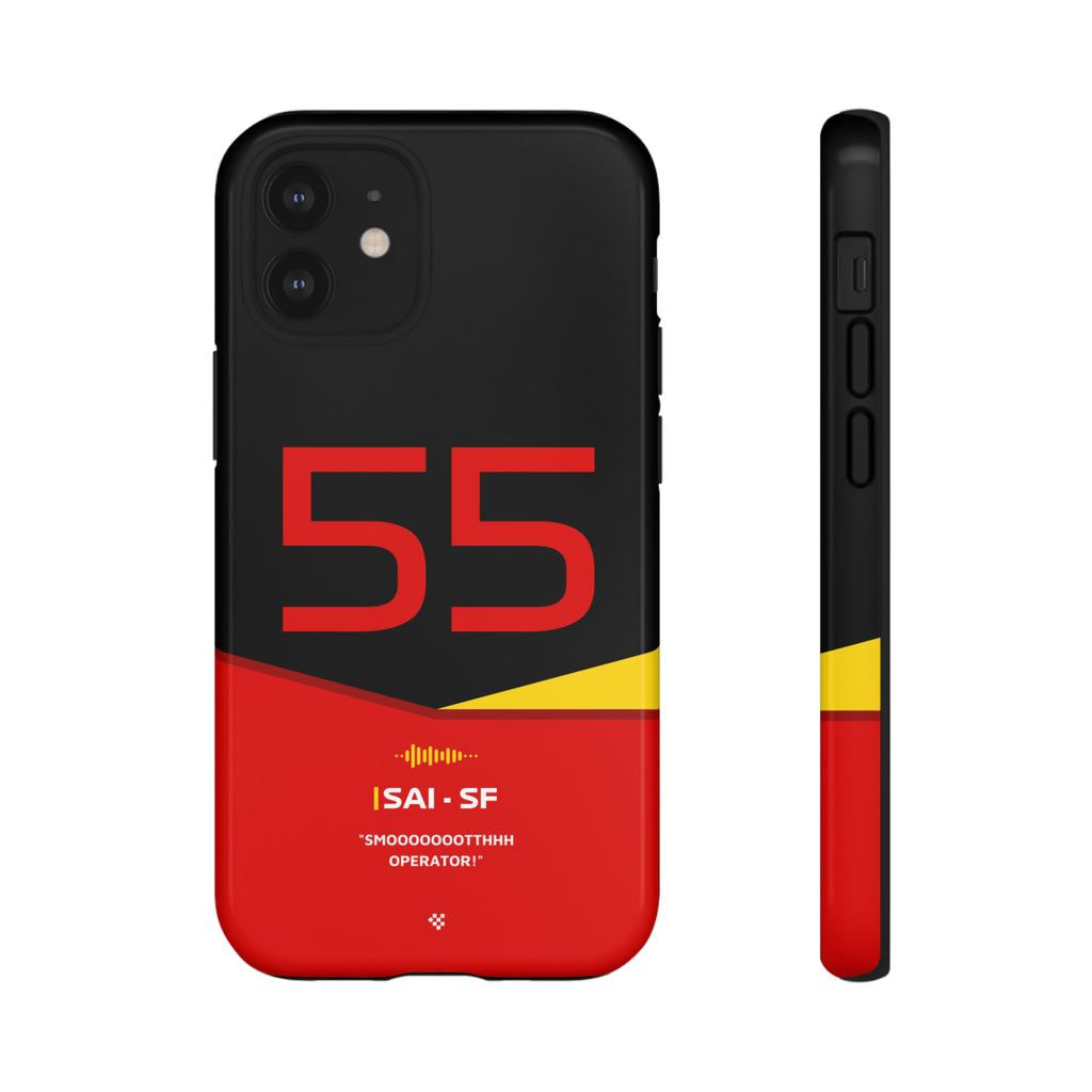 Carlos Sainz F1 Helmet Phone Case 2024 - NEVERLESS