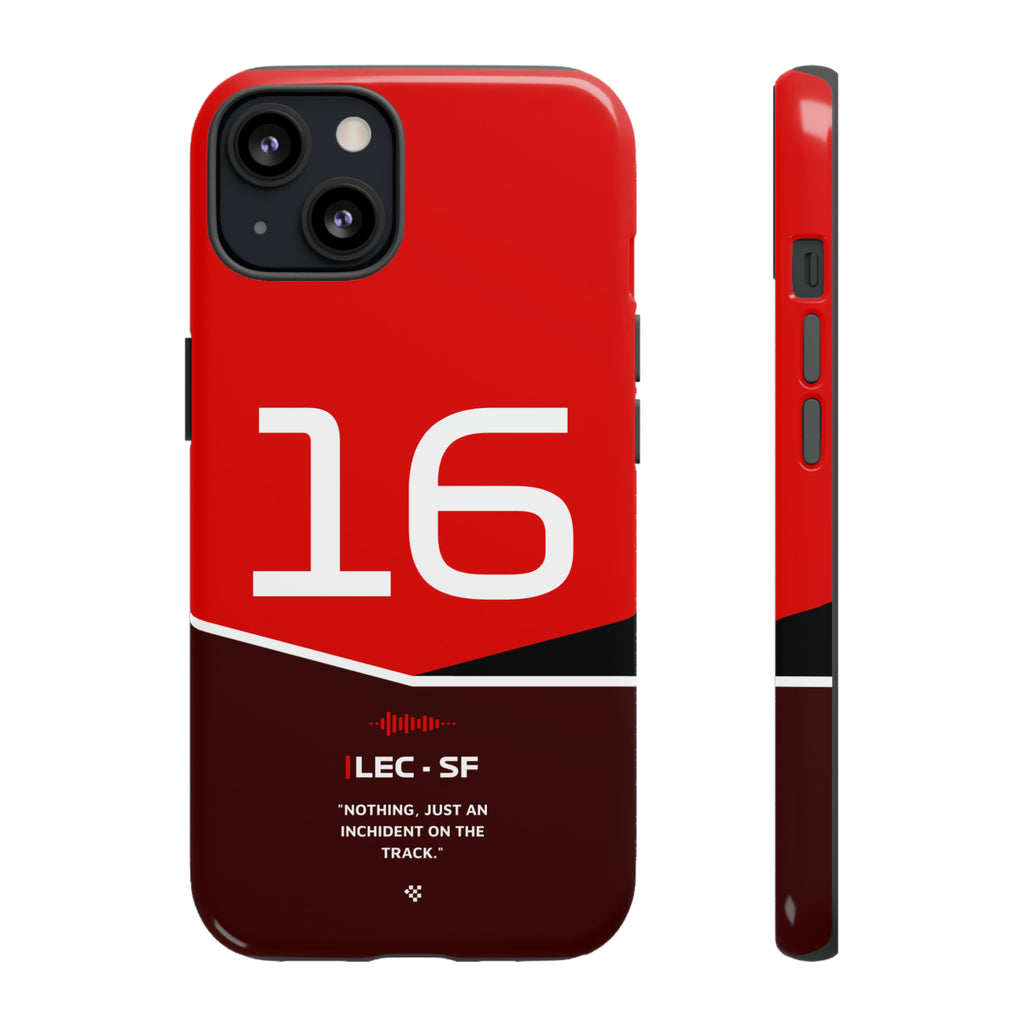 Charles Leclerc F1 Helmet Phone Case 2024 - NEVERLESS