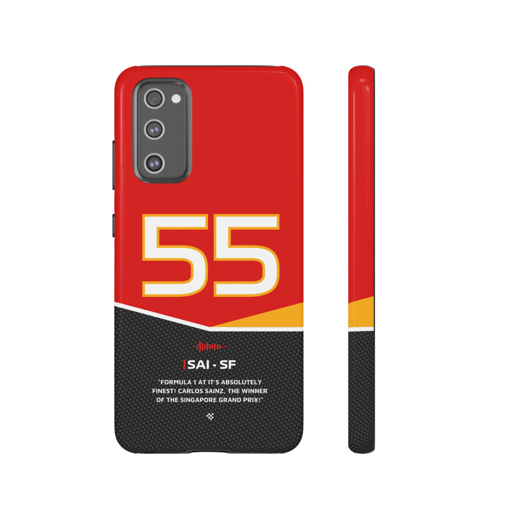 Carlos Sainz F1 Car Phone Case 2024 - NEVERLESS