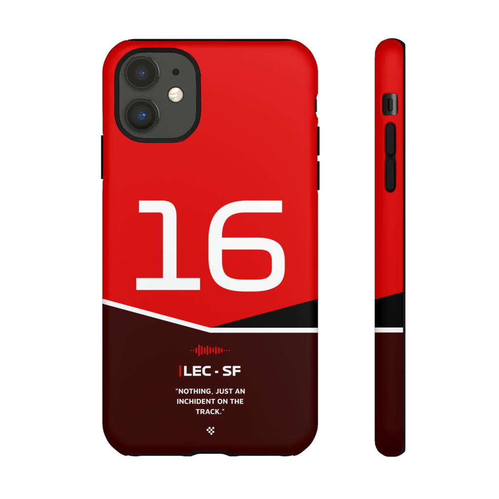 Charles Leclerc F1 Helmet Phone Case 2024 - NEVERLESS