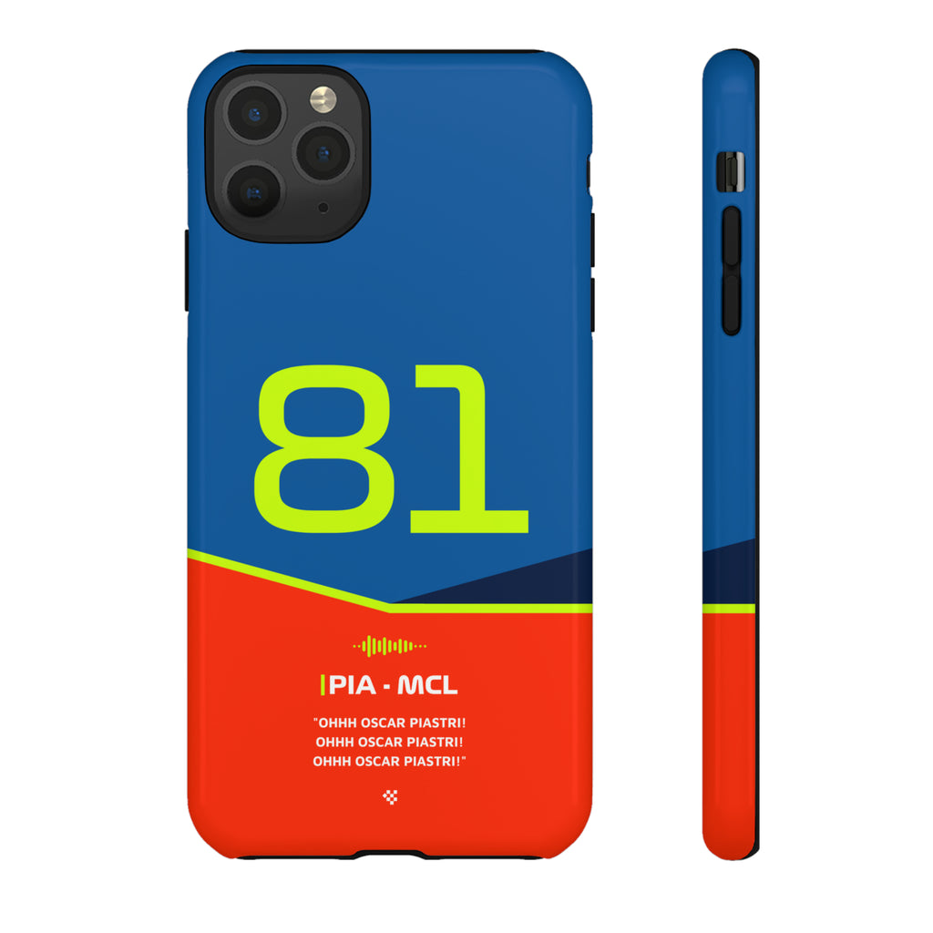 Oscar Piastri F1 Helmet Phone Case 2024 - NEVERLESS