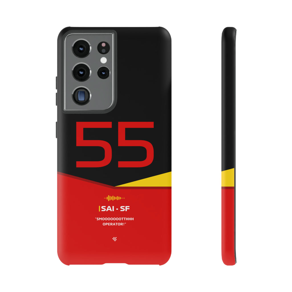 Carlos Sainz F1 Helmet Phone Case 2024 - NEVERLESS