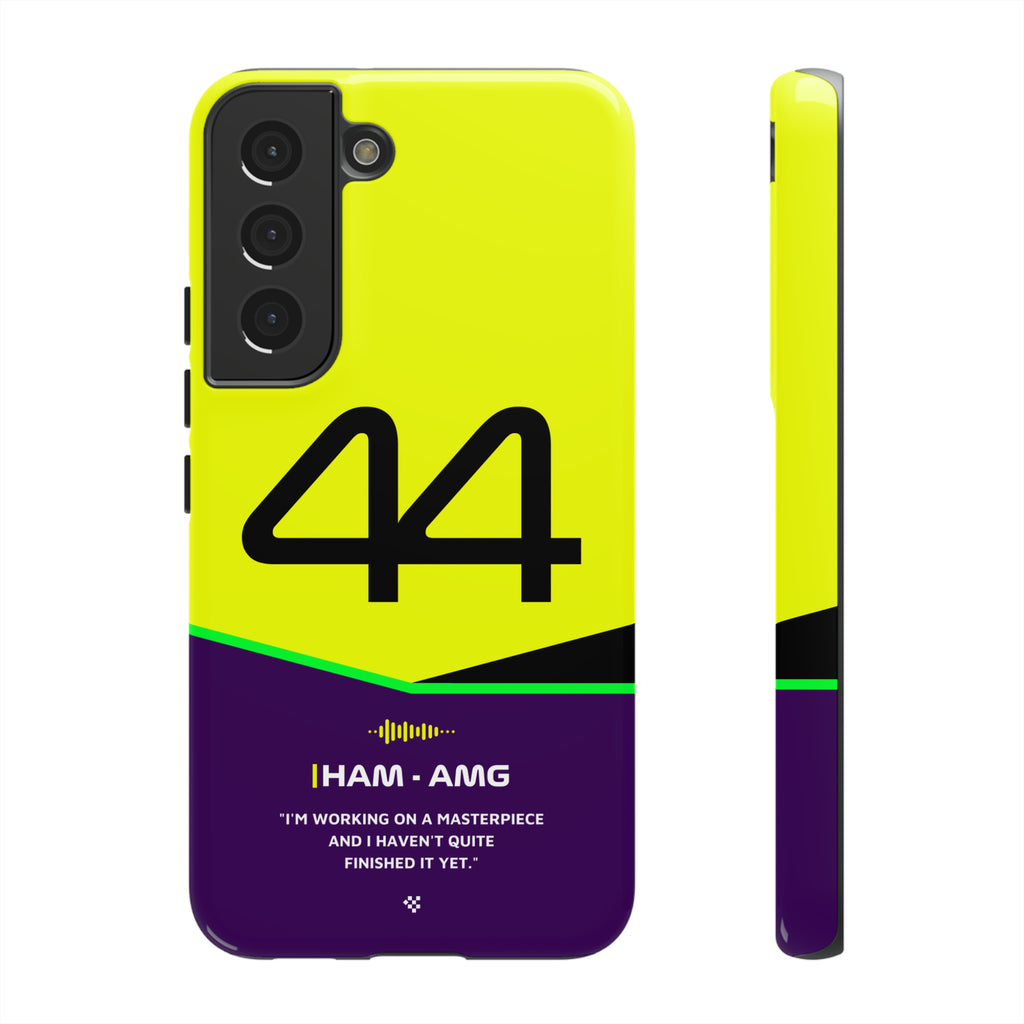 Lewis Hamilton F1 Helmet Phone Case 2024 - NEVERLESS