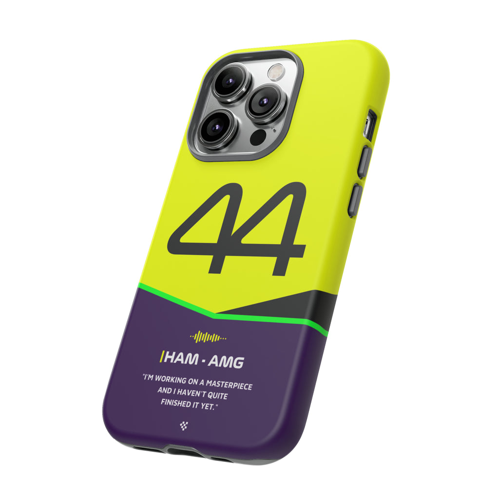Lewis Hamilton F1 Helmet Phone Case 2024 - NEVERLESS