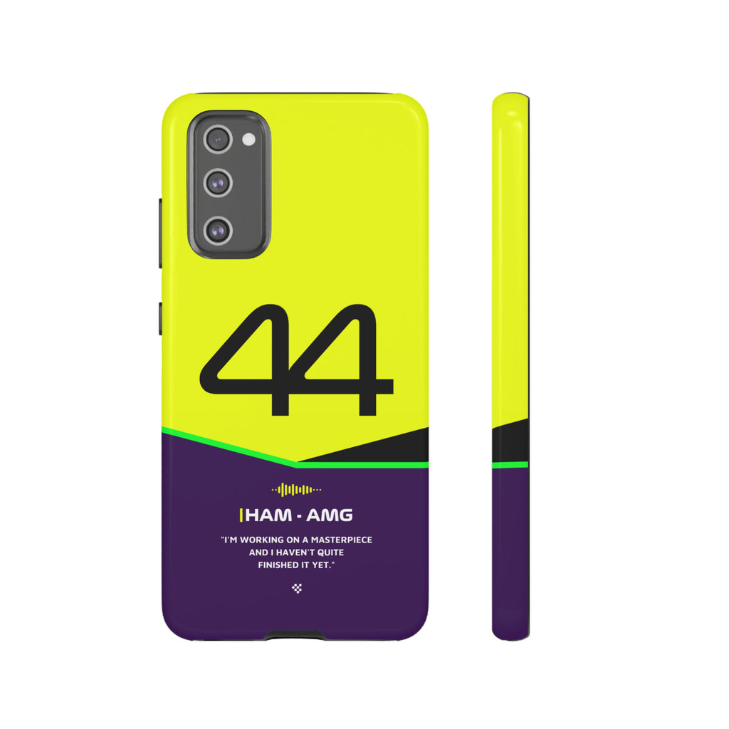 Lewis Hamilton F1 Helmet Phone Case 2024 - NEVERLESS