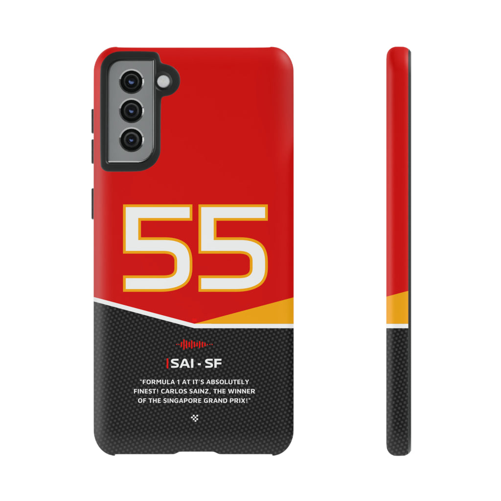 Carlos Sainz F1 Car Phone Case 2024 - NEVERLESS