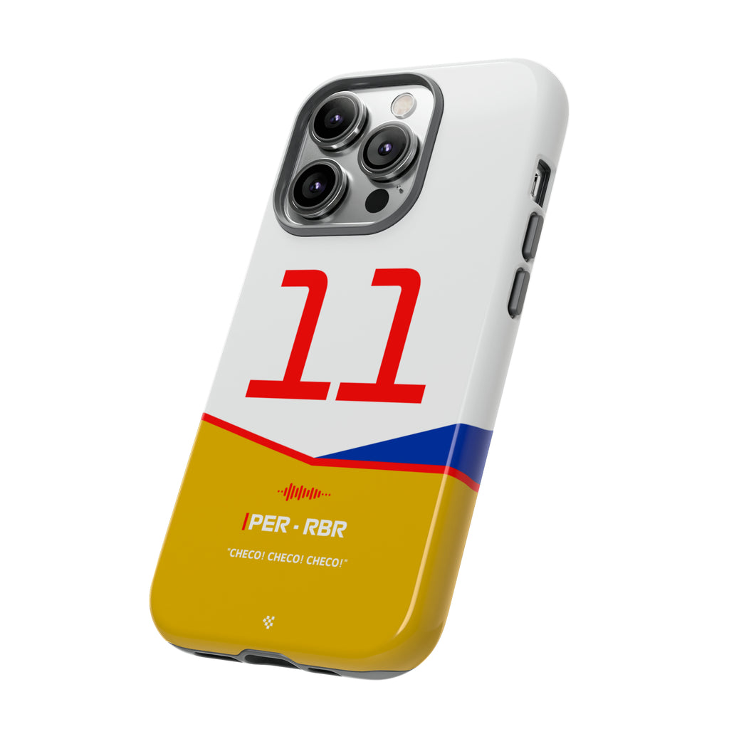 Sergio Perez F1 Helmet Phone Case 2024 - NEVERLESS
