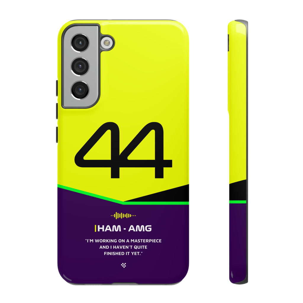Lewis Hamilton F1 Helmet Phone Case 2024 - NEVERLESS