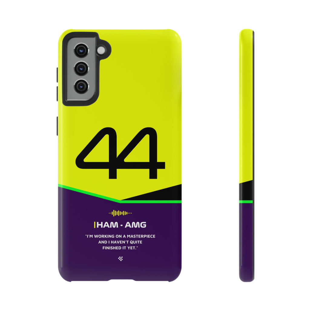 Lewis Hamilton F1 Helmet Phone Case 2024 - NEVERLESS