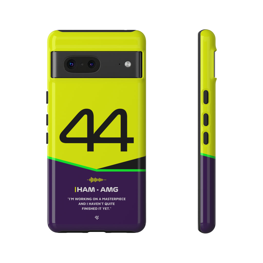 Lewis Hamilton F1 Helmet Phone Case 2024 - NEVERLESS