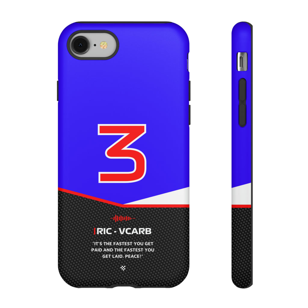 Daniel Ricciardo F1 Car Phone Case 2024 - NEVERLESS