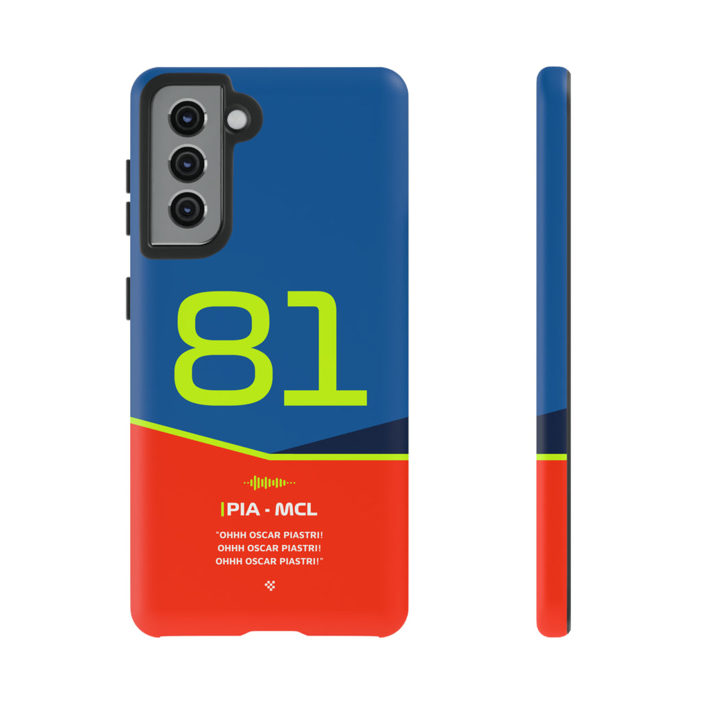 Oscar Piastri F1 Helmet Phone Case 2024 - NEVERLESS