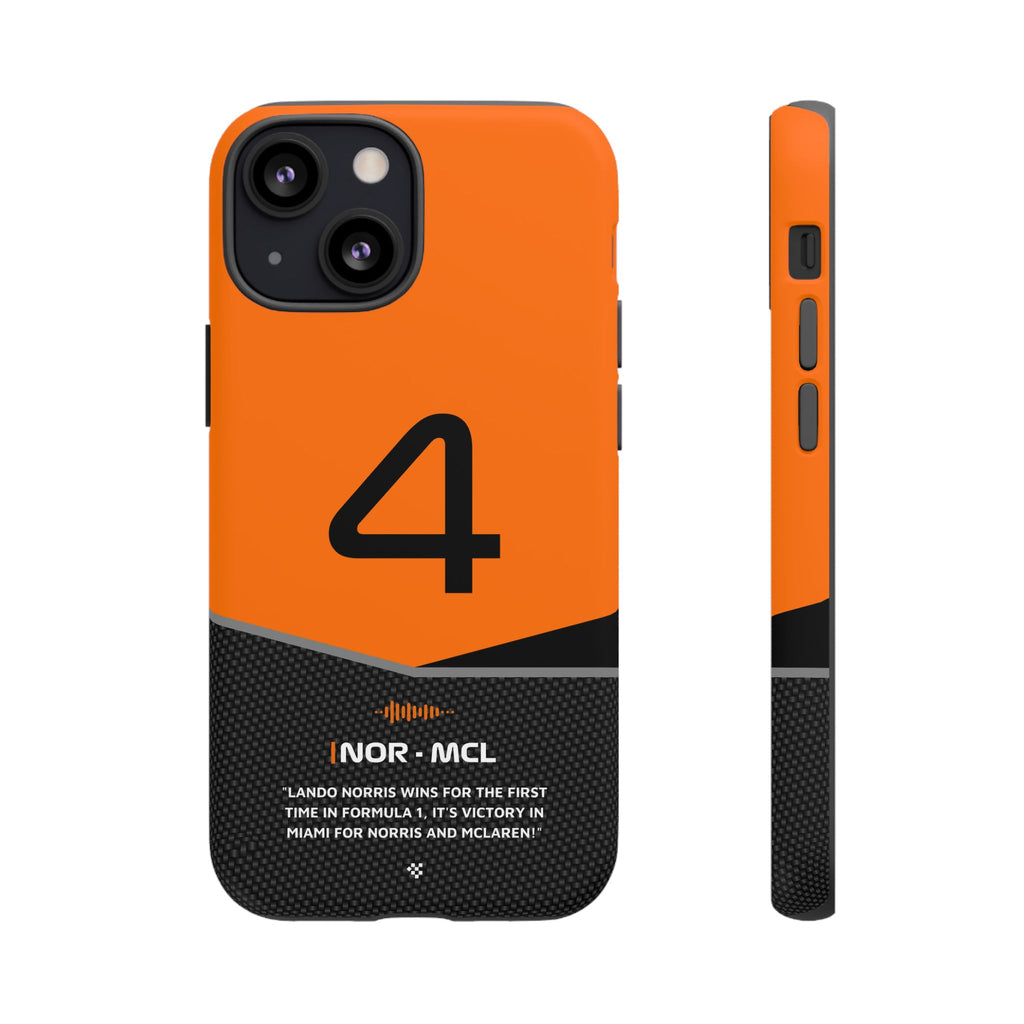 Lando Norris McLaren F1 Phone Case iPhone 13