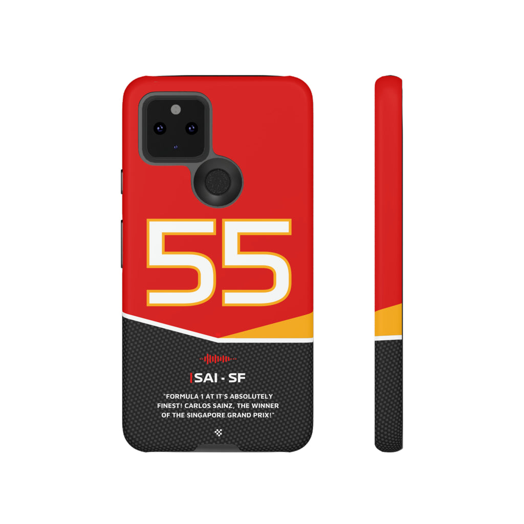 Carlos Sainz F1 Car Phone Case 2024 - NEVERLESS