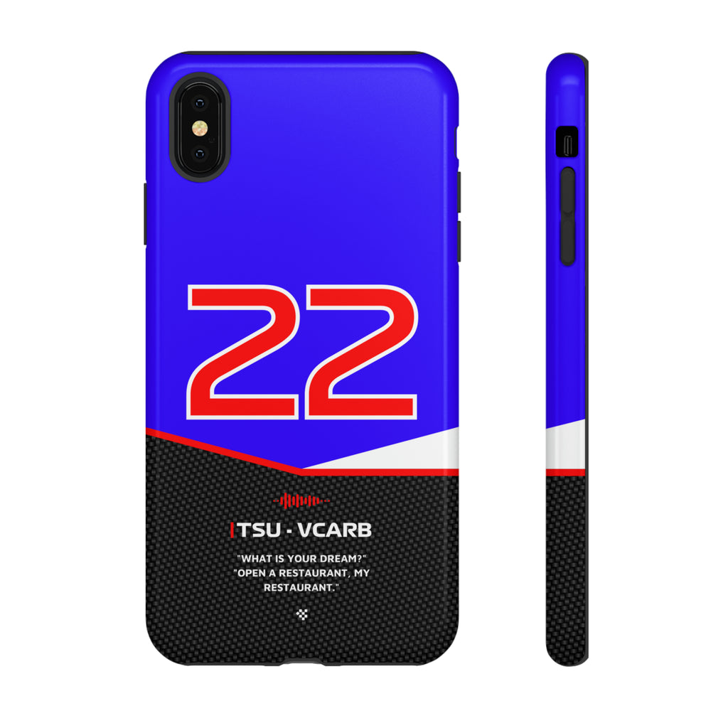 Yuki Tsunoda F1 Car Phone Case 2024 - NEVERLESS
