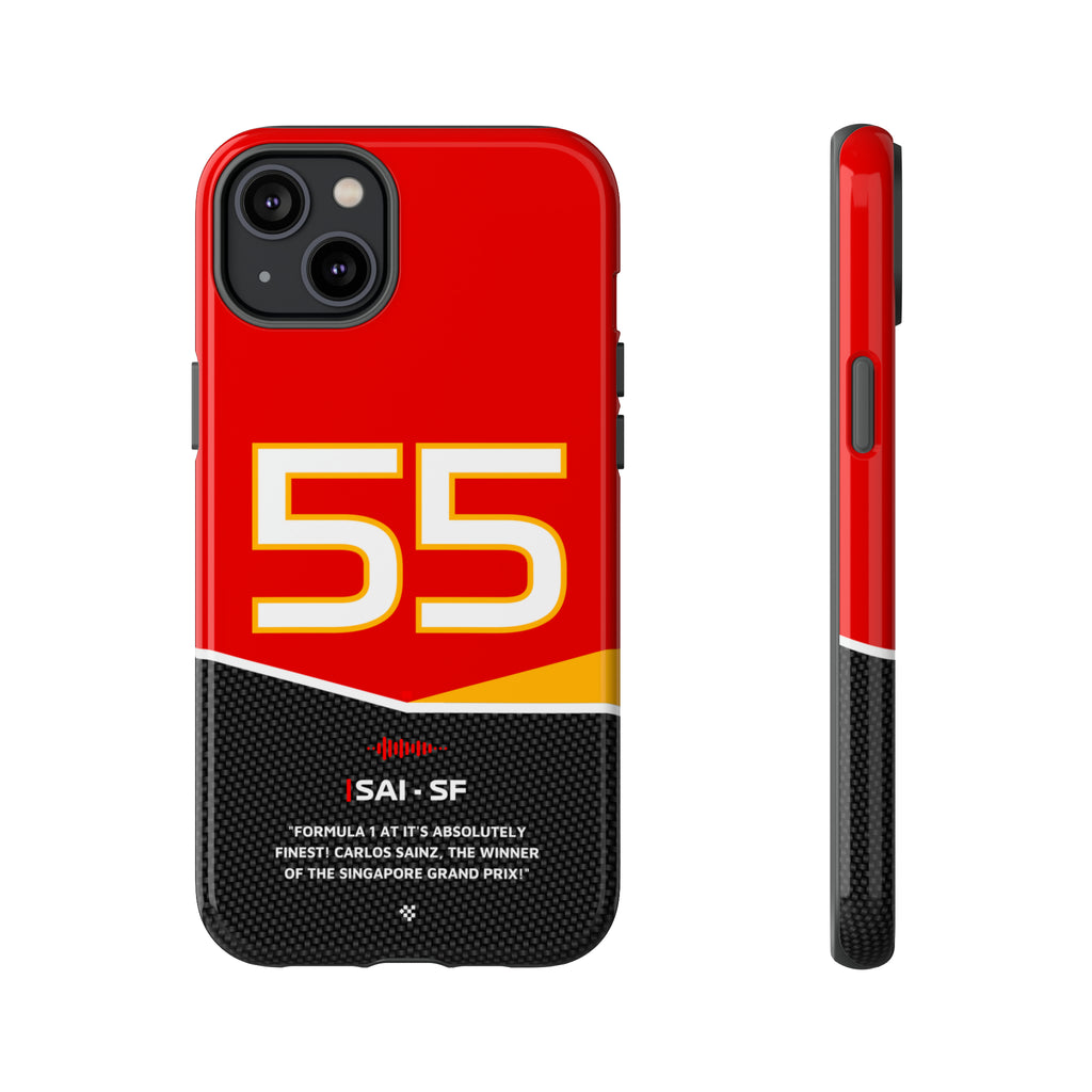 Carlos Sainz F1 Car Phone Case 2024 - NEVERLESS