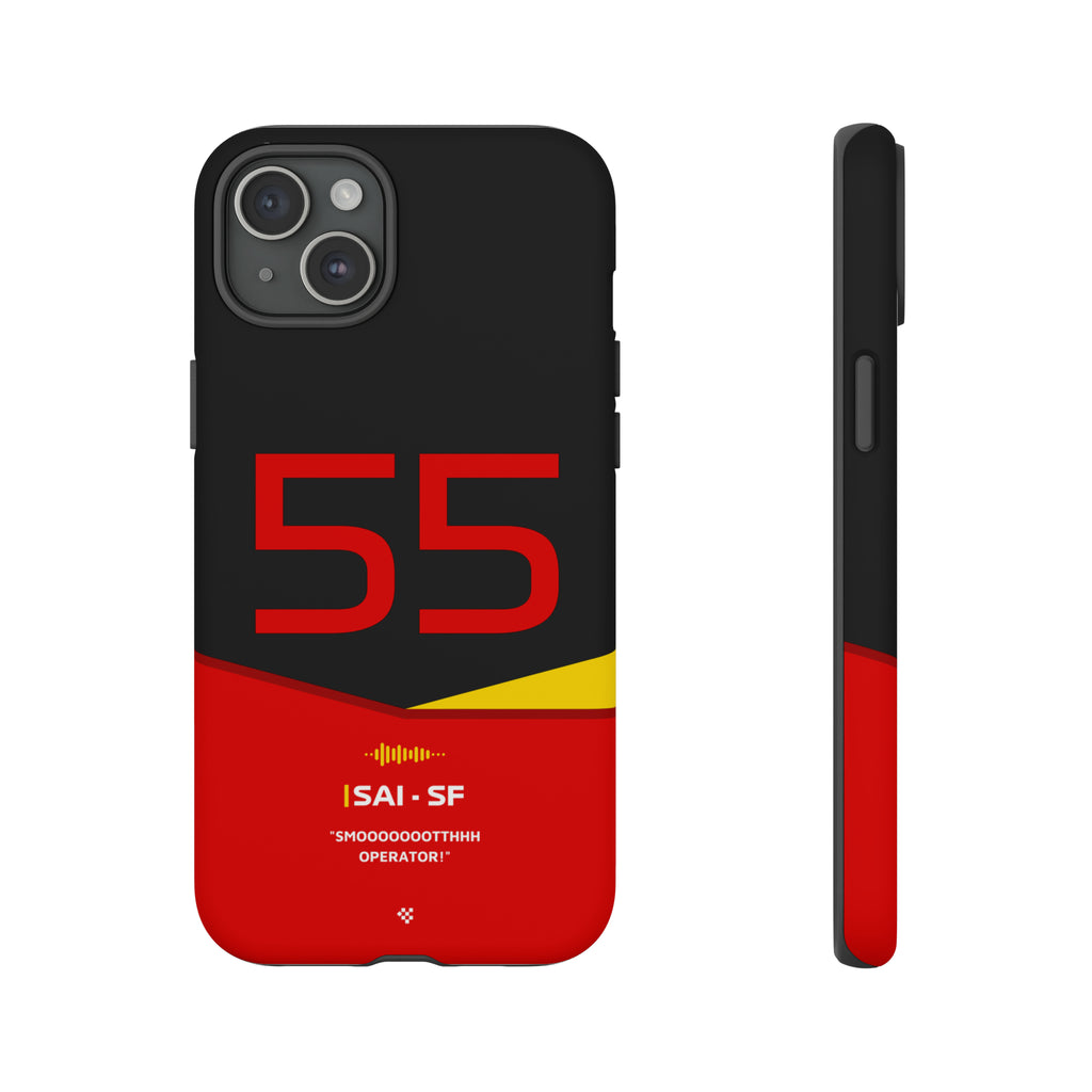 Carlos Sainz F1 Helmet Phone Case 2024 - NEVERLESS