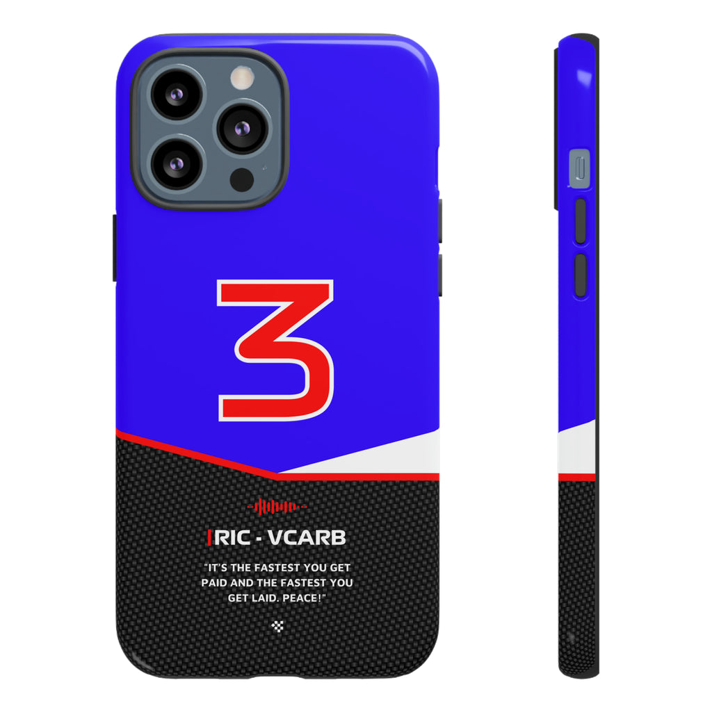 Daniel Ricciardo F1 Car Phone Case 2024 - NEVERLESS