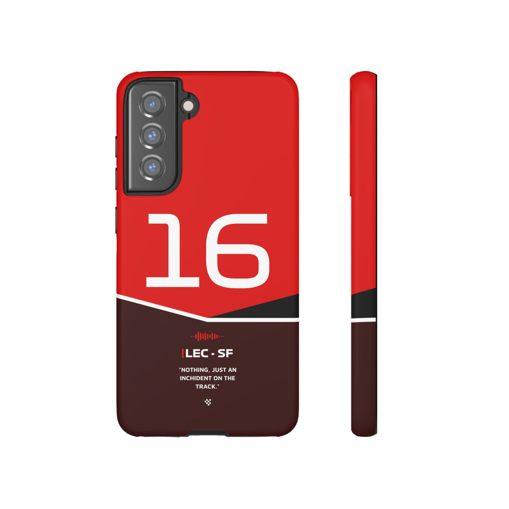 Charles Leclerc F1 Helmet Phone Case 2024 - NEVERLESS