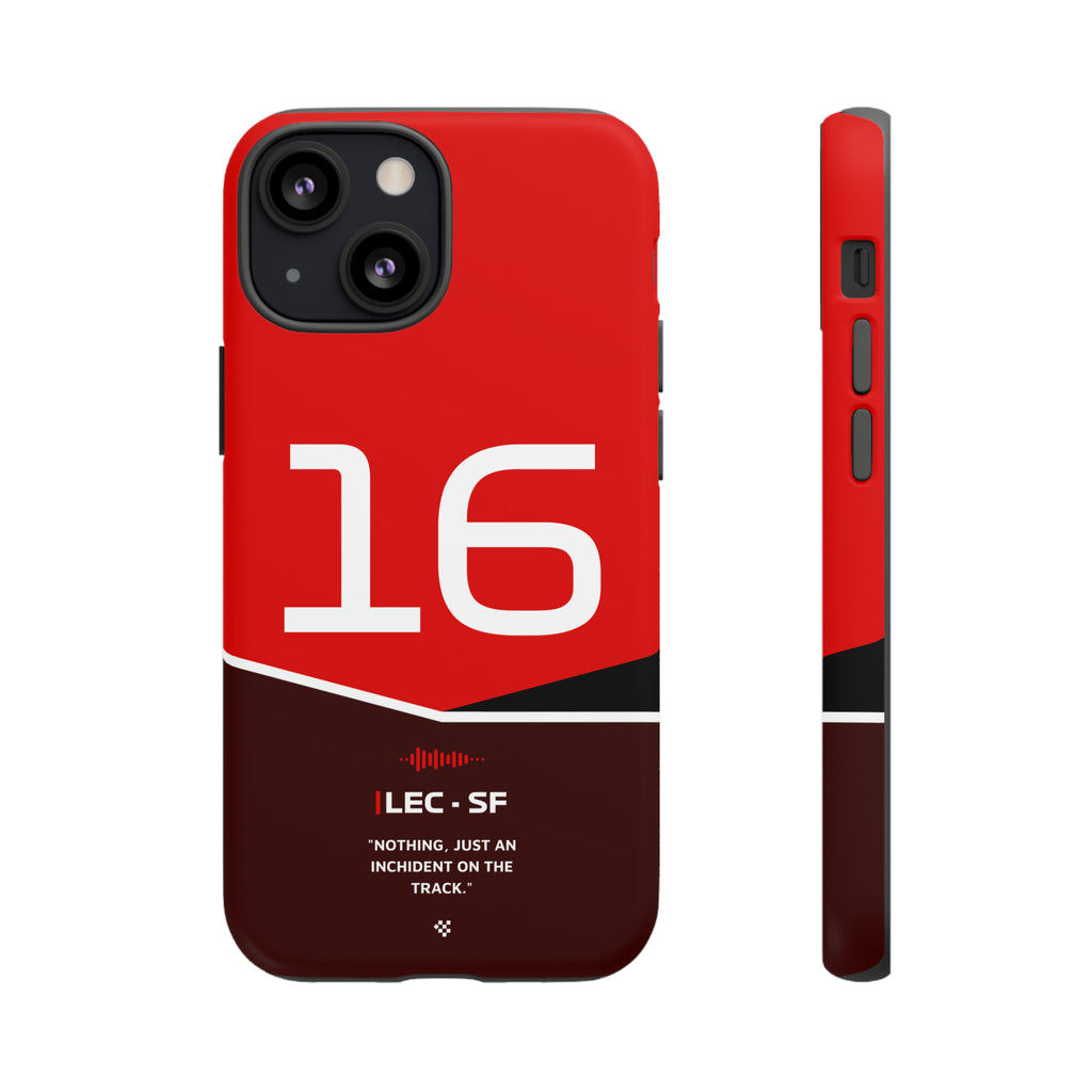 Charles Leclerc F1 Helmet Phone Case 2024 - NEVERLESS