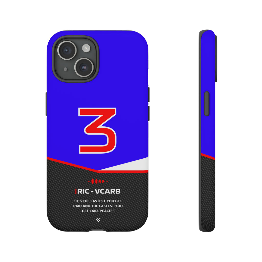Daniel Ricciardo F1 Car Phone Case 2024 - NEVERLESS