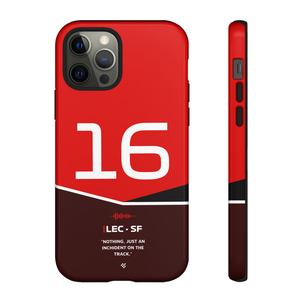 Charles Leclerc F1 Helmet Phone Case 2024 - NEVERLESS
