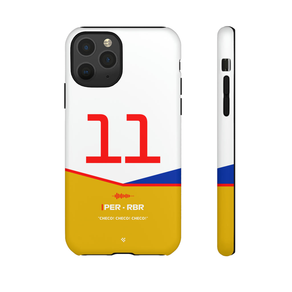 Sergio Perez F1 Helmet Phone Case 2024 - NEVERLESS