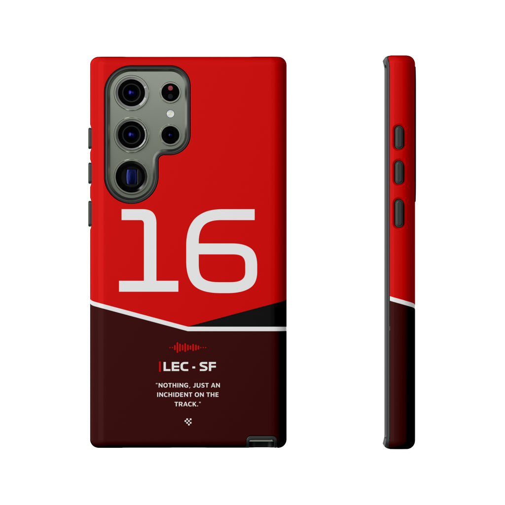 Charles Leclerc F1 Helmet Phone Case 2024 - NEVERLESS