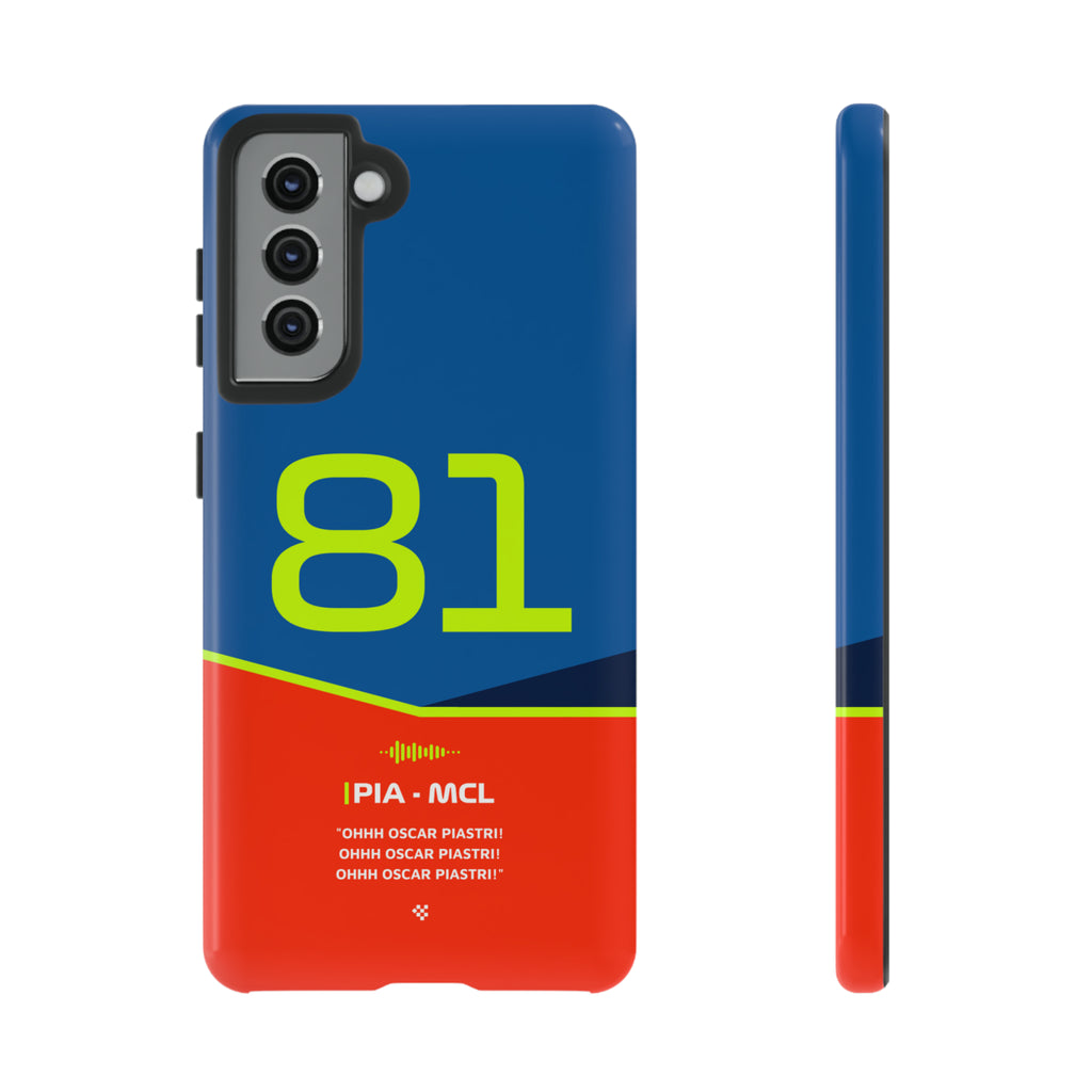 Oscar Piastri F1 Helmet Phone Case 2024 - NEVERLESS