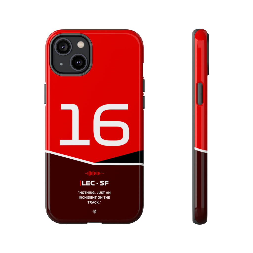 Charles Leclerc F1 Helmet Phone Case 2024 - NEVERLESS