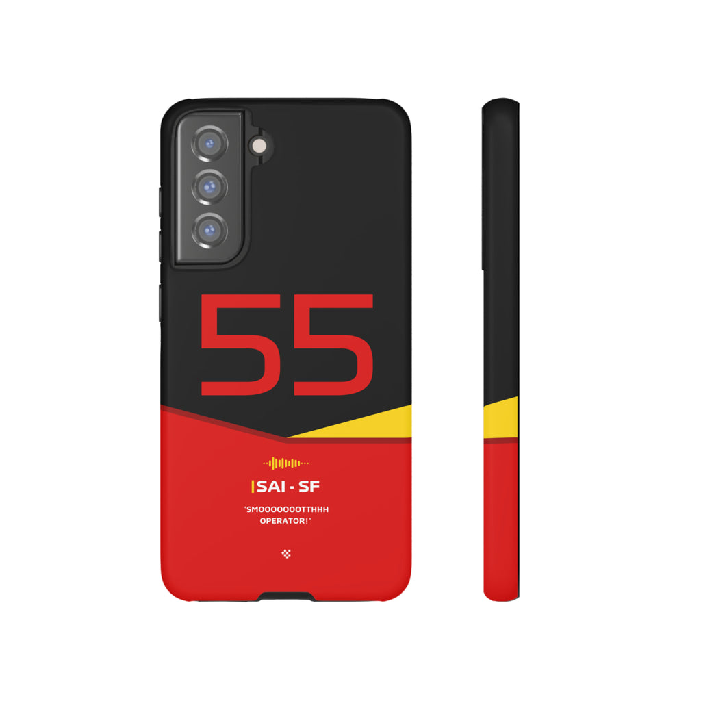 Carlos Sainz F1 Helmet Phone Case 2024 - NEVERLESS