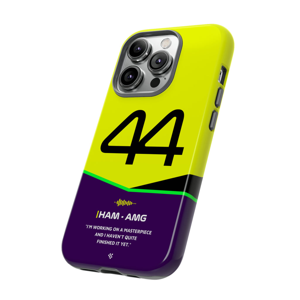 Lewis Hamilton F1 Helmet Phone Case 2024 - NEVERLESS