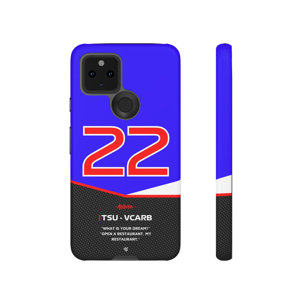 Yuki Tsunoda F1 Car Phone Case 2024 - NEVERLESS