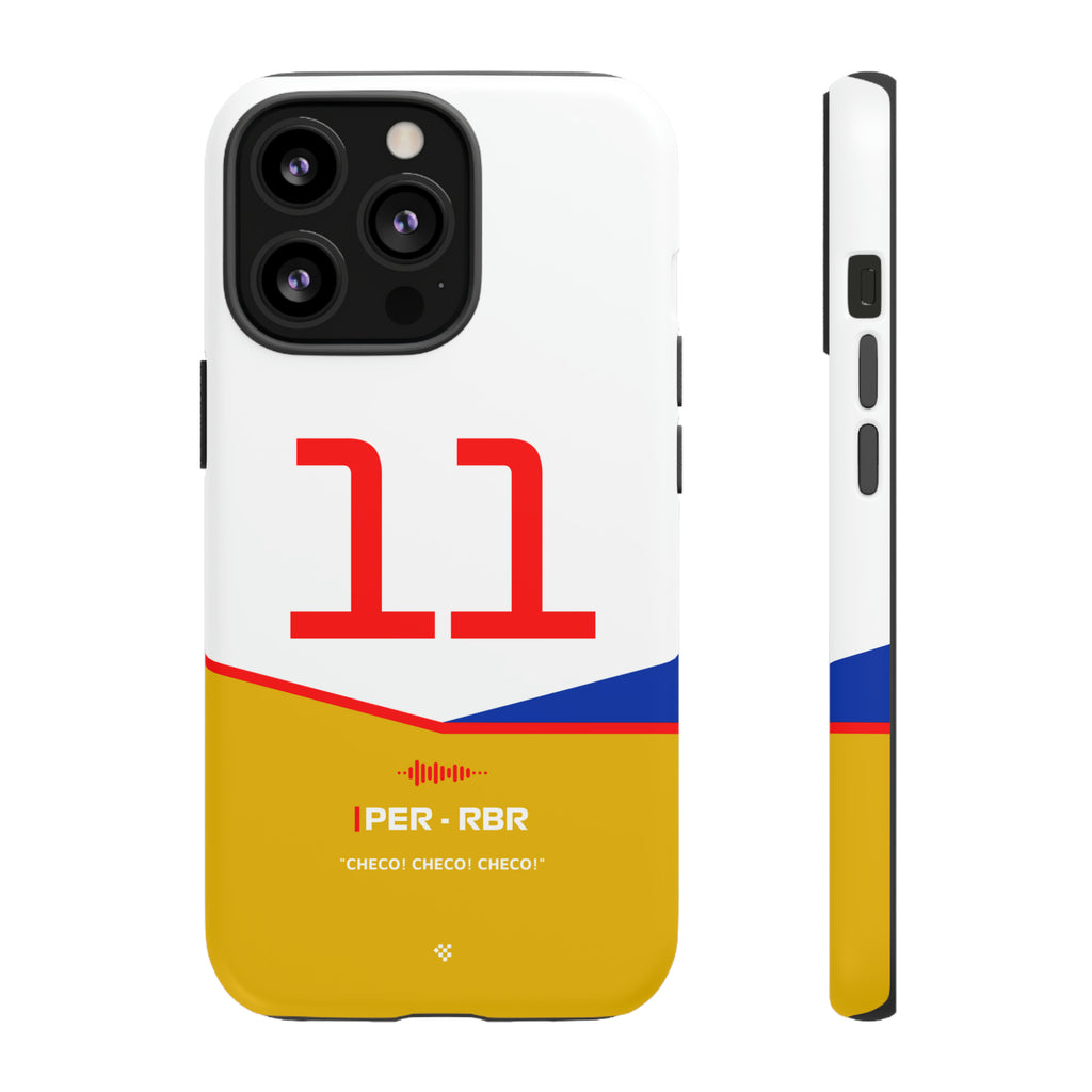 Sergio Perez F1 Helmet Phone Case 2024 - NEVERLESS