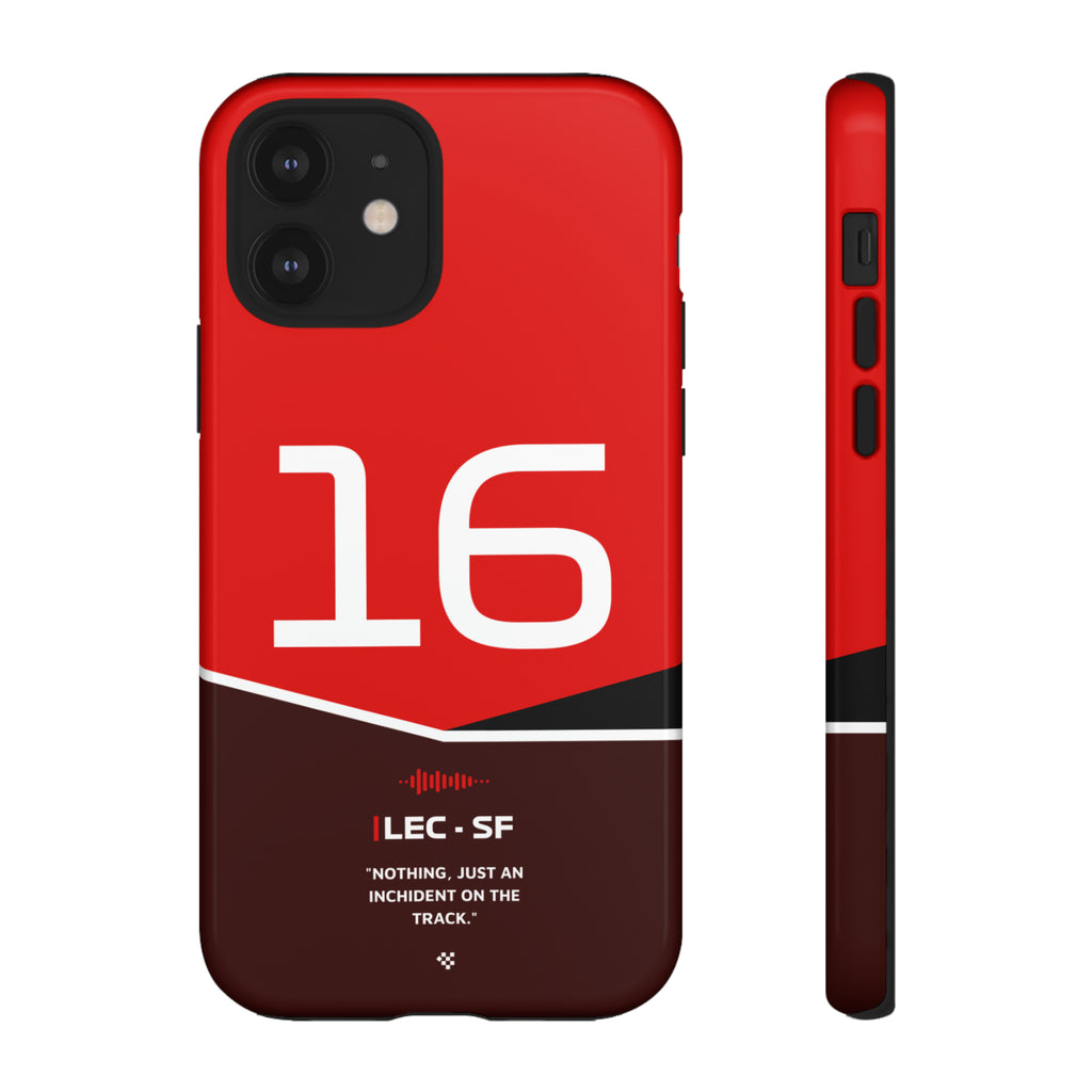 Charles Leclerc F1 Helmet Phone Case 2024 - NEVERLESS