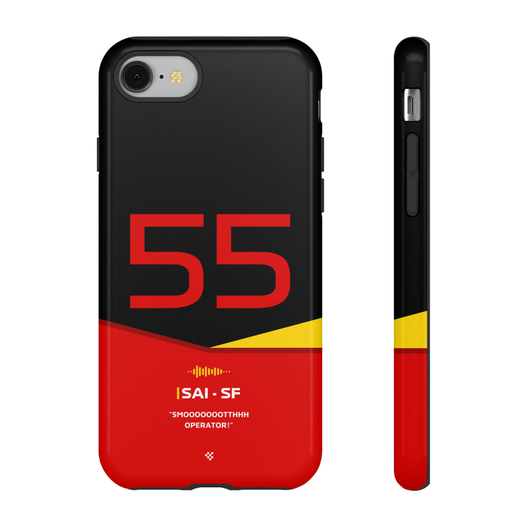 Carlos Sainz F1 Helmet Phone Case 2024 - NEVERLESS