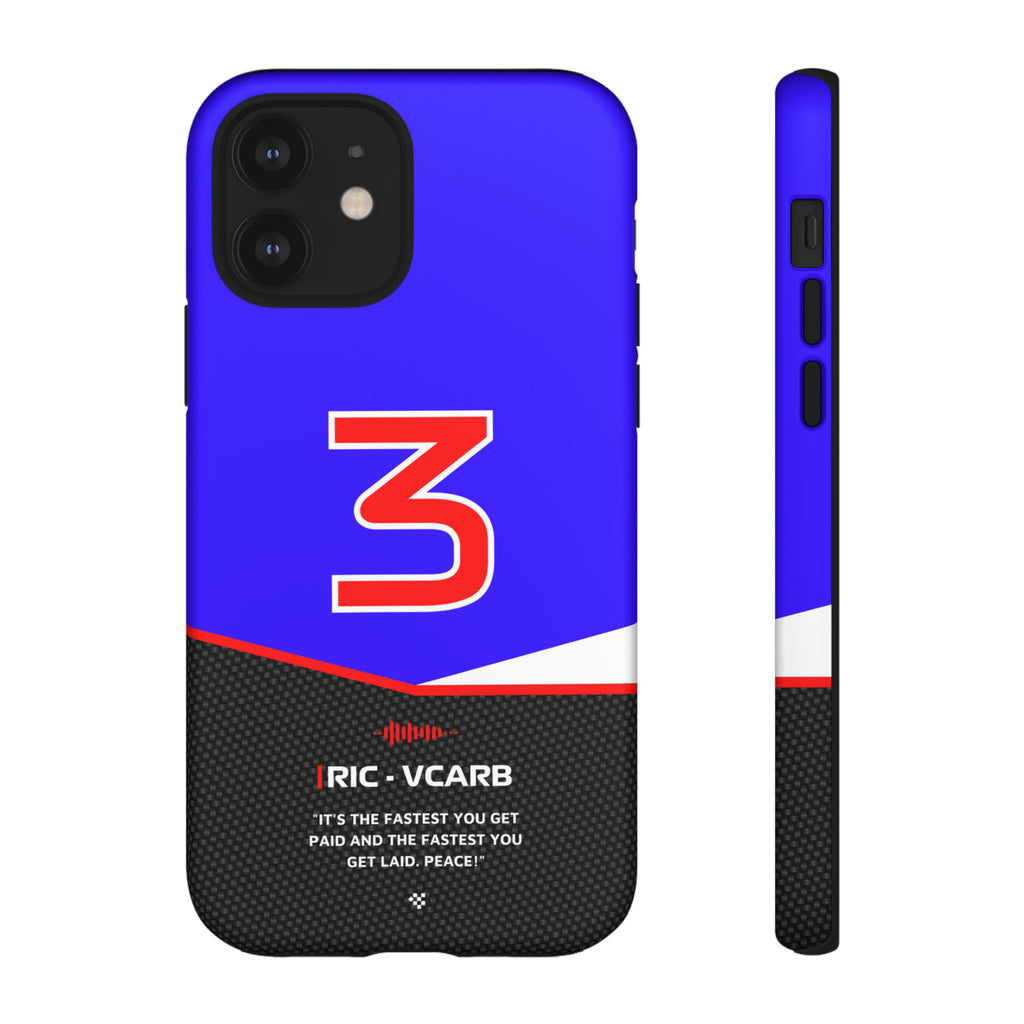 Daniel Ricciardo F1 Car Phone Case 2024 - NEVERLESS